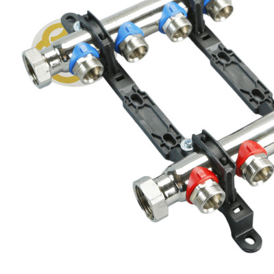 Будкрам купить Коллектор Uponor H 1“SN 7XG3/4“MT″  7 контуров, латунь Uponor Коллектор Uponor H 1“SN 7XG3/4“MT″  7 контуров, латунь Uponor 2