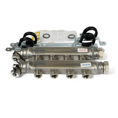 Будкрам купить Коллектор радиаторный Uponor Uni-X H 1"SN 4XG3/4 Euro, 4 контура Uponor Коллектор радиаторный Uponor Uni-X H 1"SN 4XG3/4 Euro, 4 контура Uponor 2