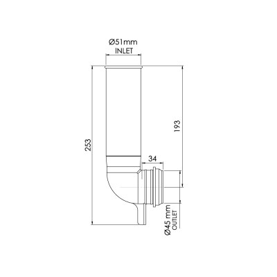Будкрам купить Соединительное колено Ø42х253 мм для подвесного унитаза, белый Sanpreis Соединительное колено Ø42х253 мм для подвесного унитаза, белый Sanpreis 2