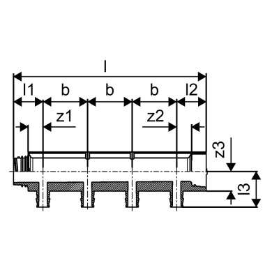 Будкрам купить Коллектор Uponor Aqua PLUS Q&E PPM 1" 2x16 c/c50 mm Uponor Коллектор Uponor Aqua PLUS Q&E PPM 1" 2x16 c/c50 mm Uponor 4