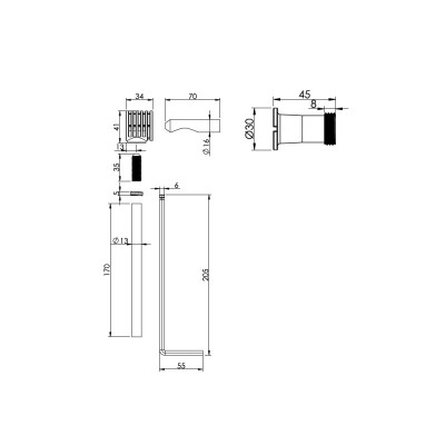Будкрам купить Комплект крепления для подвесного унитаза T1 Sanpreis Комплект крепления для подвесного унитаза T1 Sanpreis 3