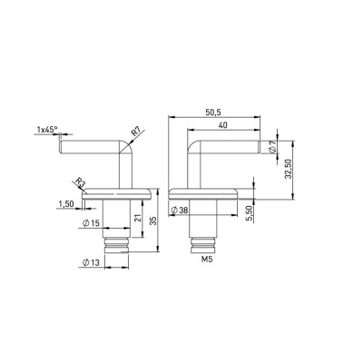 Будкрам купить Крепление для крышки унитаза, нержавеющая сталь Sanpreis Крепление для крышки унитаза, нержавеющая сталь Sanpreis 3