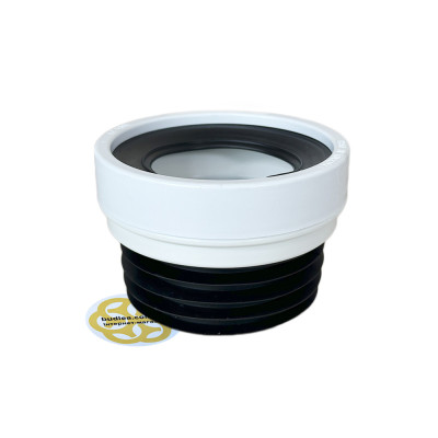 Будкрам купить Манжета для унитаза Ø100/110 мм, пластик Sanpreis