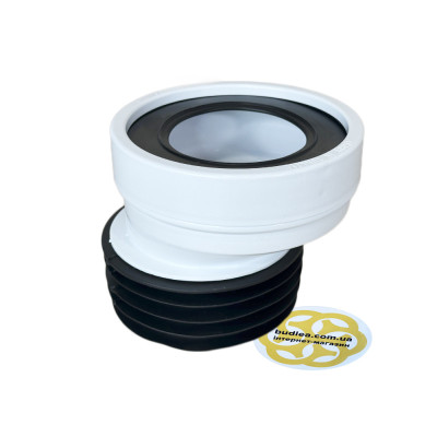 Будкрам купить Эксцентрик для унитаза 20 мм, выход Ø100/110 мм, пластик Sanpreis