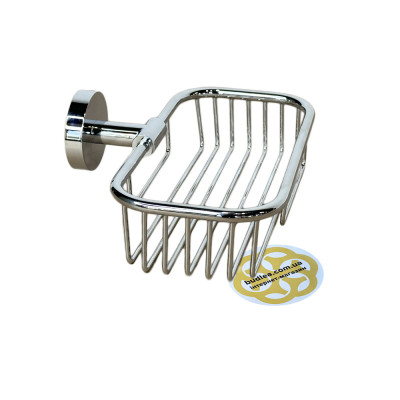 Будкрам купить Мыльница-полка TONDA 20.5x11 см, настенная из нержавеющей стали Alterna