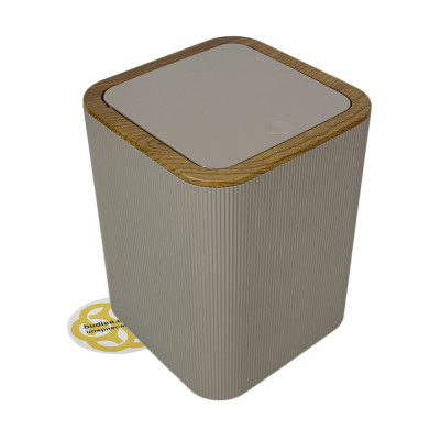 Будкрам купить Набор аксессуаров для ванной комнаты STELLA 5в1, мокко с ободком дерево OKYANUS Набор аксессуаров для ванной комнаты STELLA 5в1, мокко с ободком дерево OKYANUS 4