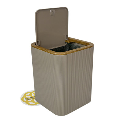 Будкрам купить Набор аксессуаров для ванной комнаты STELLA 5в1, мокко с ободком дерево OKYANUS Набор аксессуаров для ванной комнаты STELLA 5в1, мокко с ободком дерево OKYANUS 5