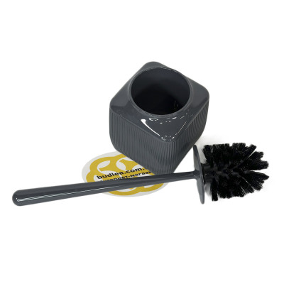 Будкрам купить Набор аксессуаров для ванной комнаты STRIPED 5в1, квадратный, антрацит OKYANUS Набор аксессуаров для ванной комнаты STRIPED 5в1, квадратный, антрацит OKYANUS 5