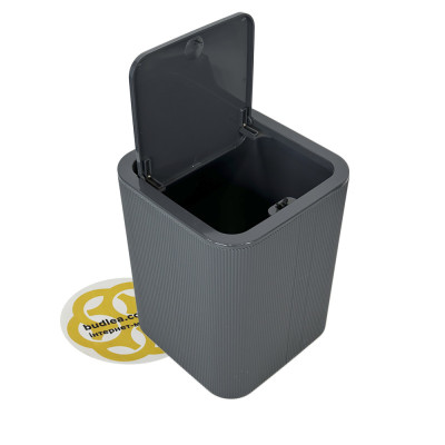 Будкрам купить Набор аксессуаров для ванной комнаты STRIPED 5в1, квадратный, антрацит OKYANUS Набор аксессуаров для ванной комнаты STRIPED 5в1, квадратный, антрацит OKYANUS 3