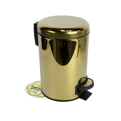 Будкрам купить Набор для ванной с ершиком ELIT, ведро с микролифтом 3Л, золотой VINKS Набор для ванной с ершиком ELIT, ведро с микролифтом 3Л, золотой VINKS 3