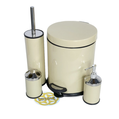 Будкрам купить Набор для ванной 4в1 с ершиком, ведро 5Л VINKS