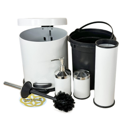 Будкрам купить Набор для ванной 4в1 с ершиком, ведро 5Л VINKS Набор для ванной 4в1 с ершиком, ведро 5Л VINKS 6