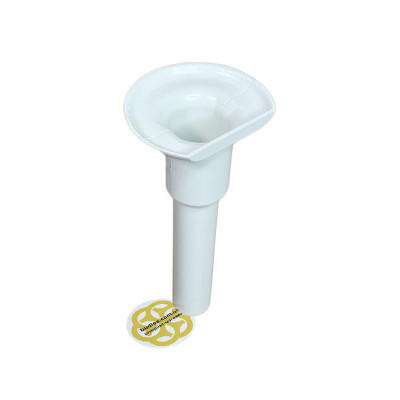 Будкрам купити Накладка на трубу опалення, пластик, білий Sanpreis Накладка на трубу опалення, пластик, білий Sanpreis 4