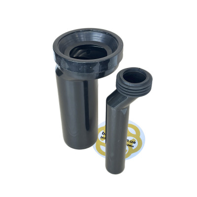 Будкрам купить Комплект патрубков Ø90+Ø45х261 мм с эксцентриком 25 мм для подвесного унитаза, черный Sanpreis Комплект патрубков Ø90+Ø45х261 мм с эксцентриком 25 мм для подвесного унитаза, черный Sanpreis 4