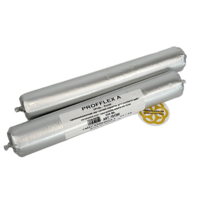 Будкрам купить Герметик однокомпонентный акриловый оконный Profflex А для внешнего использования, белый, 600 мл  Tenax