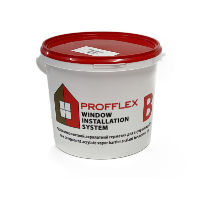 Будкрам купить Герметик однокомпонентный акриловый Tenax Profflex B для внутреннего использования, белый,  7 кг Tenax