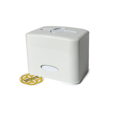 Будкрам купить Диспенсер для салфеток пружинный, настольный, пластик, белый Afacan Plastik