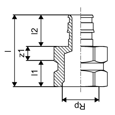 Будкрам купить Штуцер латунный  Ø25х3/4" Uponor Q&E  с внутренней резьбой Uponor Штуцер латунный  Ø25х3/4" Uponor Q&E  с внутренней резьбой Uponor 2