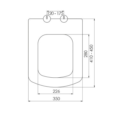 Будкрам купити Кришка для унітазу з мікроліфтом Zumrut, термопласт Sanpreis Кришка для унітазу з мікроліфтом Zumrut, термопласт Sanpreis 7