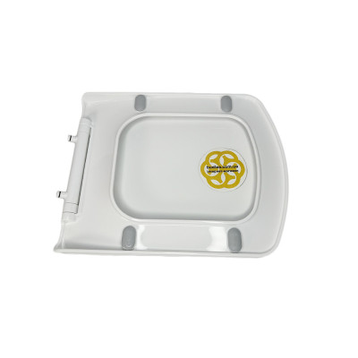 Будкрам купити Кришка для унітазу з мікроліфтом Zumrut, термопласт Sanpreis Кришка для унітазу з мікроліфтом Zumrut, термопласт Sanpreis 5