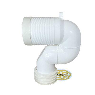 Будкрам купить Колено для унитаза напольного  Ø100/110 мм, подрезное Sanpreis Колено для унитаза напольного  Ø100/110 мм, подрезное Sanpreis 4