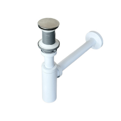 Будкрам купить Сифон для раковины с клапаном MOON 1-1/4" универсальный 200-250 мм, круглый, белый Sanpreis Сифон для раковины с клапаном MOON 1-1/4" универсальный 200-250 мм, круглый, белый Sanpreis 10