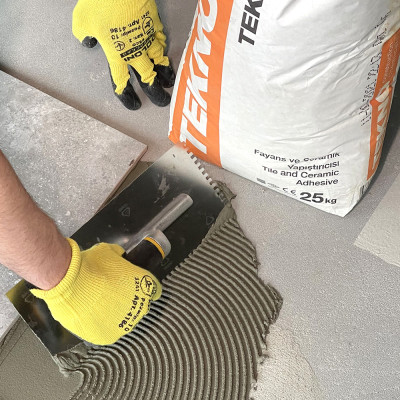 Будкрам купить Клей для керамической плитки Teknofay C1T на цементной основе, серый, 25 кг TEKNO Клей для керамической плитки Teknofay C1T на цементной основе, серый, 25 кг TEKNO 3