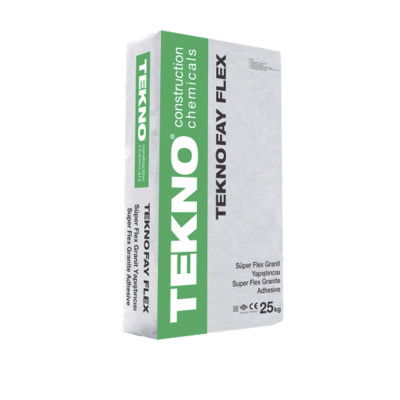 Будкрам купить Клей тиксотропный для керамической плитки Teknofay Flex C2TES1 эластичный, серый, 25 кг TEKNO