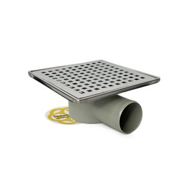 Будкрам купить Душевой трап LEGAL 15x15 см, горизонтальный, комбинированный затвор, решетка квадрат Sanpreis Душевой трап LEGAL 15x15 см, горизонтальный, комбинированный затвор, решетка квадрат Sanpreis 4