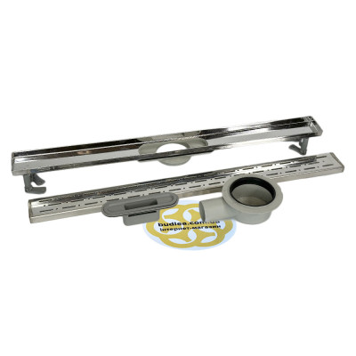 Будкрам купить Трап для душа CLASSIC LEGAL  80 см, горизонтальный,  поворотный сифон, с гидрозатвором, решётка дождь Sanpreis Трап для душа CLASSIC LEGAL  80 см, горизонтальный,  поворотный сифон, с гидрозатвором, решётка дождь Sanpreis 3