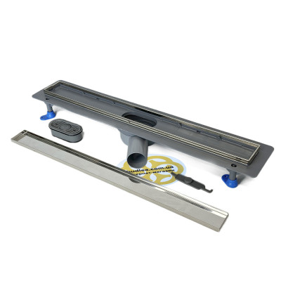 Будкрам купить Душевой трап PRIME LEGAL  60 см, горизонтальный, поворотный сифон, решетка под плитку Sanpreis Душевой трап PRIME LEGAL  60 см, горизонтальный, поворотный сифон, решетка под плитку Sanpreis 2