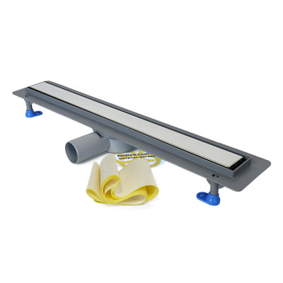 Будкрам купить Душевой трап PRIME SCALA 60 см с мемброной, горизонтальный, поворотный сифон, решетка под плитку Sanpreis Душевой трап PRIME SCALA 60 см с мемброной, горизонтальный, поворотный сифон, решетка под плитку Sanpreis 2