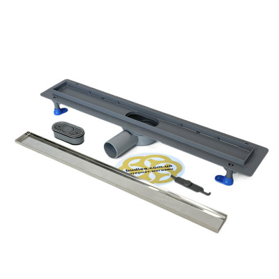 Будкрам купити Душовий трап PRIME SCALA 60 см, горизонтальний, поворотний сифон, грати під плитку Sanpreis Душовий трап PRIME SCALA 60 см, горизонтальний, поворотний сифон, грати під плитку Sanpreis 2