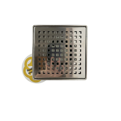 Будкрам купити Надставний елемент для трапу 15х15 см, вертикальний вихід DN100, комбінований затвор, з ґратами із нержавіючої сталі Sanpreis Надставний елемент для трапу 15х15 см, вертикальний вихід DN100, комбінований затвор, з ґратами із нержавіючої сталі Sanpreis 2