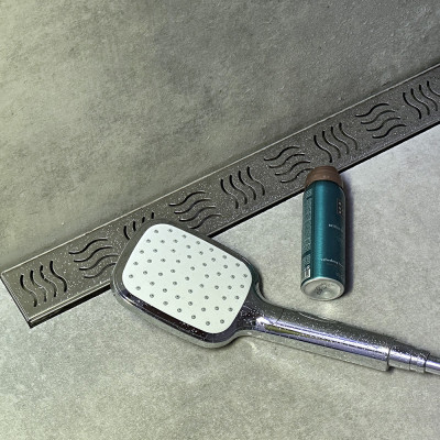 Будкрам купить Душевой трап CLASSIC 90 см, горизонтальный, гидрозатвор, решетка волна Sanpreis Душевой трап CLASSIC 90 см, горизонтальный, гидрозатвор, решетка волна Sanpreis 5