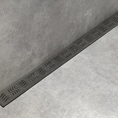 Будкрам купити Душовий трап REVOLVE 80 см з поворотним сифоном, горизонтальний, решітка хвиля Sanpreis Душовий трап REVOLVE 80 см з поворотним сифоном, горизонтальний, решітка хвиля Sanpreis 4