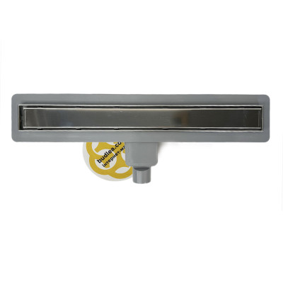 Будкрам купити Душовий трап LUNA GALA FLAMAD 60 см з фланцем, поворотний s-сифон, горизонтальний, грати під плитку Sanpreis Душовий трап LUNA GALA FLAMAD 60 см з фланцем, поворотний s-сифон, горизонтальний, грати під плитку Sanpreis 4