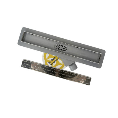 Будкрам купити Душовий трап LUNA FRAMED 40 см з фланцем, поворотний s-сифон, горизонтальний, грати дощ Sanpreis Душовий трап LUNA FRAMED 40 см з фланцем, поворотний s-сифон, горизонтальний, грати дощ Sanpreis 4