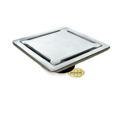 Будкрам купити Трап для душу SLIM DIRECT 11.5х11.5 см вертикальний, нержавіюча сталь Sanpreis Трап для душу SLIM DIRECT 11.5х11.5 см вертикальний, нержавіюча сталь Sanpreis 3