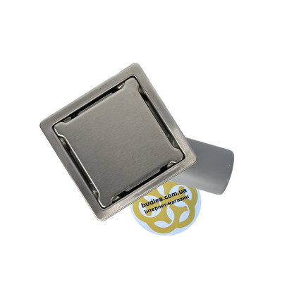 Будкрам купити Трап для душу SLIM DIRECT 11.5х11.5 см горизонтальний, нержавіюча сталь Sanpreis Трап для душу SLIM DIRECT 11.5х11.5 см горизонтальний, нержавіюча сталь Sanpreis 4