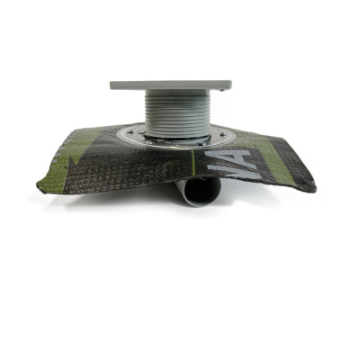 Будкрам купити Душовий трап двокорпусний 15х15 см з притискним фланцем, горизонтальний, ґрат квадрат Sanpreis Душовий трап двокорпусний 15х15 см з притискним фланцем, горизонтальний, ґрат квадрат Sanpreis 3