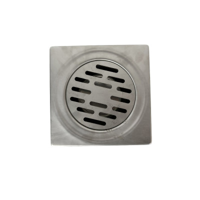 Будкрам купить Душевой трап PREMIUM 20х20 см, нержавеющая сталь, вертикальный DN70 с гидрозатвором Sanpreis Душевой трап PREMIUM 20х20 см, нержавеющая сталь, вертикальный DN70 с гидрозатвором Sanpreis 5