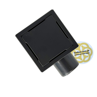 Будкрам купити Трап для душу MIKRO 9х9 см горизонтальний, нержавіюча сталь, чорний Mesa Трап для душу MIKRO 9х9 см горизонтальний, нержавіюча сталь, чорний Mesa 5