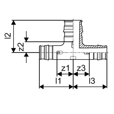 Будкрам купить Тройник редукционный Uponor Q&E PPSU 40х25х32 Uponor Тройник редукционный Uponor Q&E PPSU 40х25х32 Uponor 2