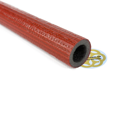 Будкрам купить Изоляция для труб K-flex 6х18 мм в защитной оболочке 2м.п, красный Sanpreis