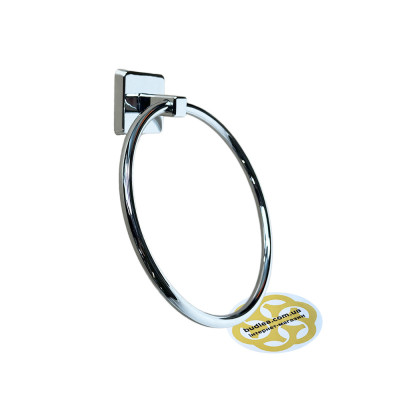 Будкрам купити Тримач для рушників MILET D17 см, нержавіюча сталь, хром Sanpreis