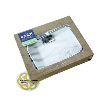 Будкрам купити Тримач для рушника MILET прямокутний, нержавіюча сталь, хром Sanpreis Тримач для рушника MILET прямокутний, нержавіюча сталь, хром Sanpreis 3