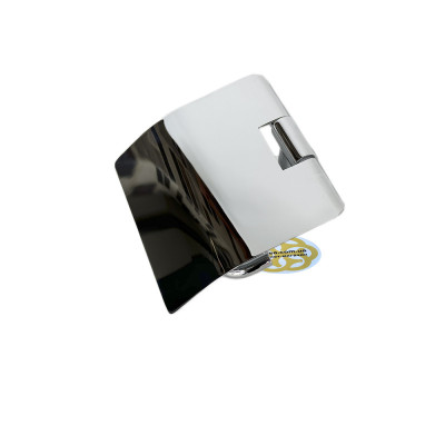 Будкрам купить Держатель для туалетной бумаги Tonda с крышкой, нержавеющая сталь Sanpreis Держатель для туалетной бумаги Tonda с крышкой, нержавеющая сталь Sanpreis 2