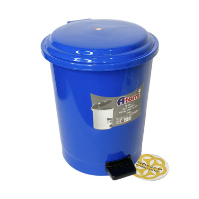 Будкрам купить Мусорное ведро с педалью 30 Л, пластик, синий Afacan Plastik Мусорное ведро с педалью 30 Л, пластик, синий Afacan Plastik 4