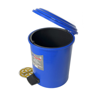 Будкрам купити Пластикове відро для сміття з педаллю 12Л, синій Afacan Plastik Пластикове відро для сміття з педаллю 12Л, синій Afacan Plastik 2